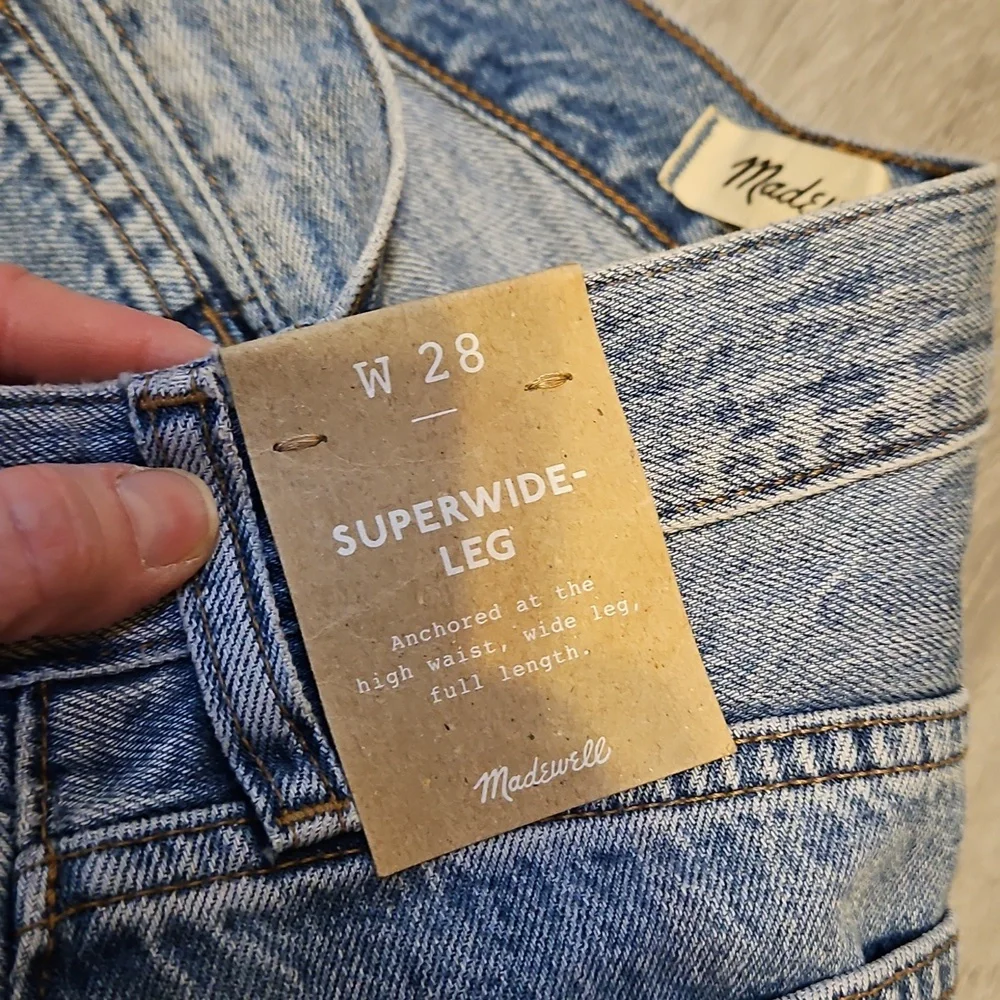 Madewell Super wide Jeans - Picture 3 of 5